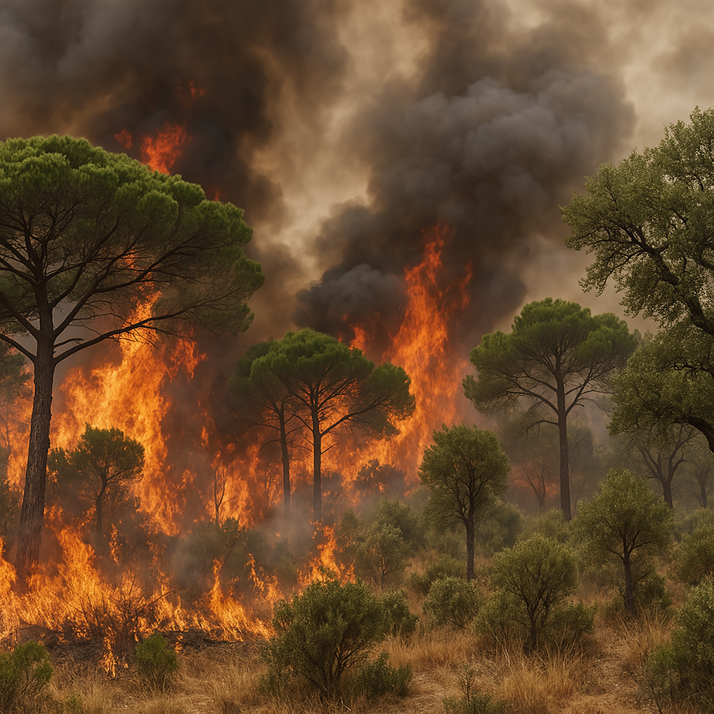 incendi forestal